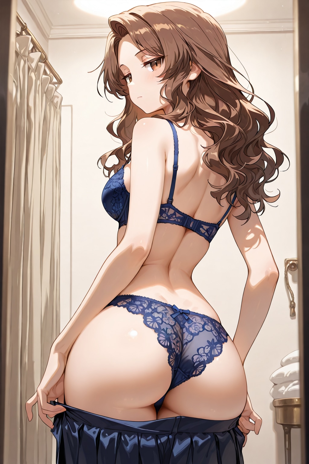 (お母さんはIカップなのに…)