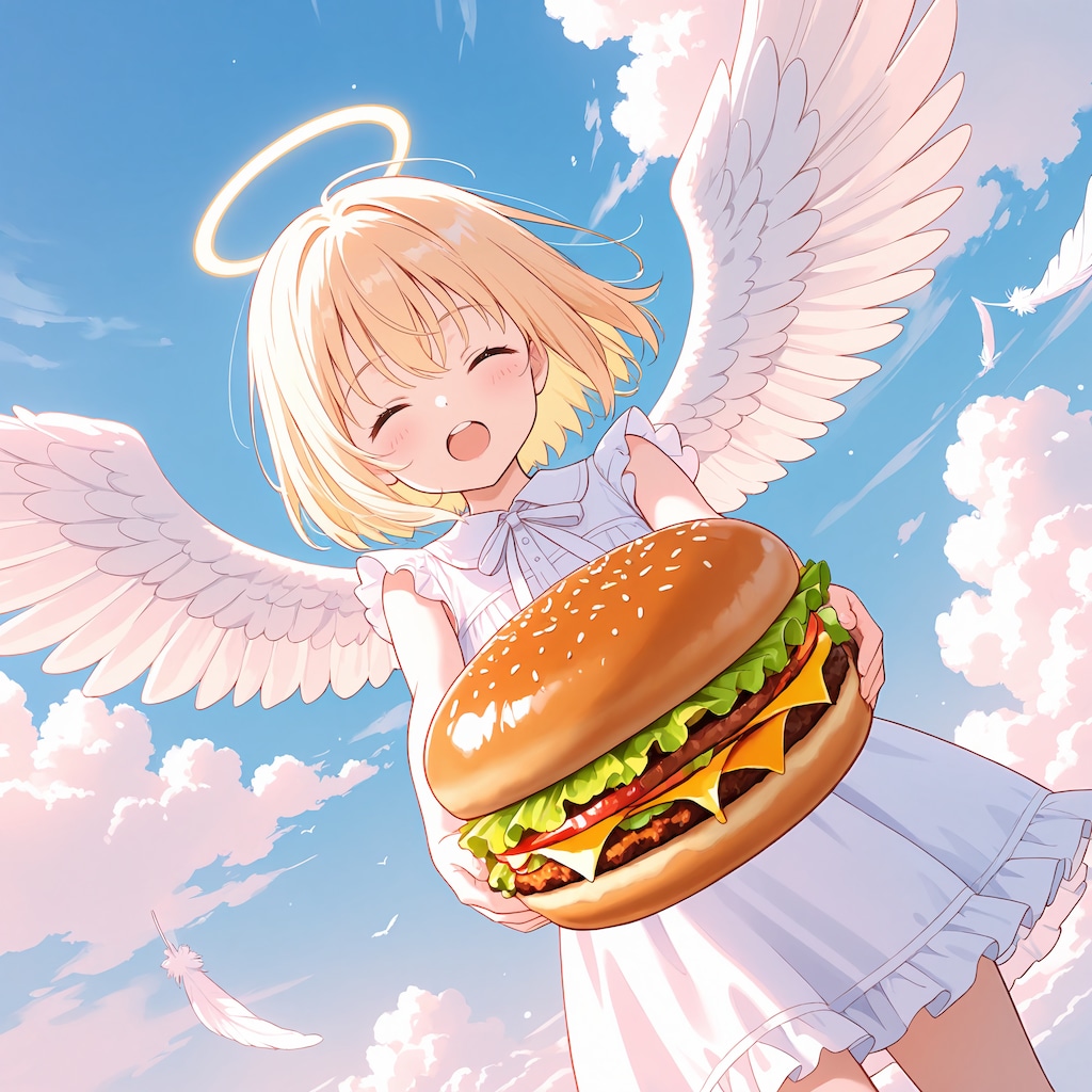 大きなハンバーガー