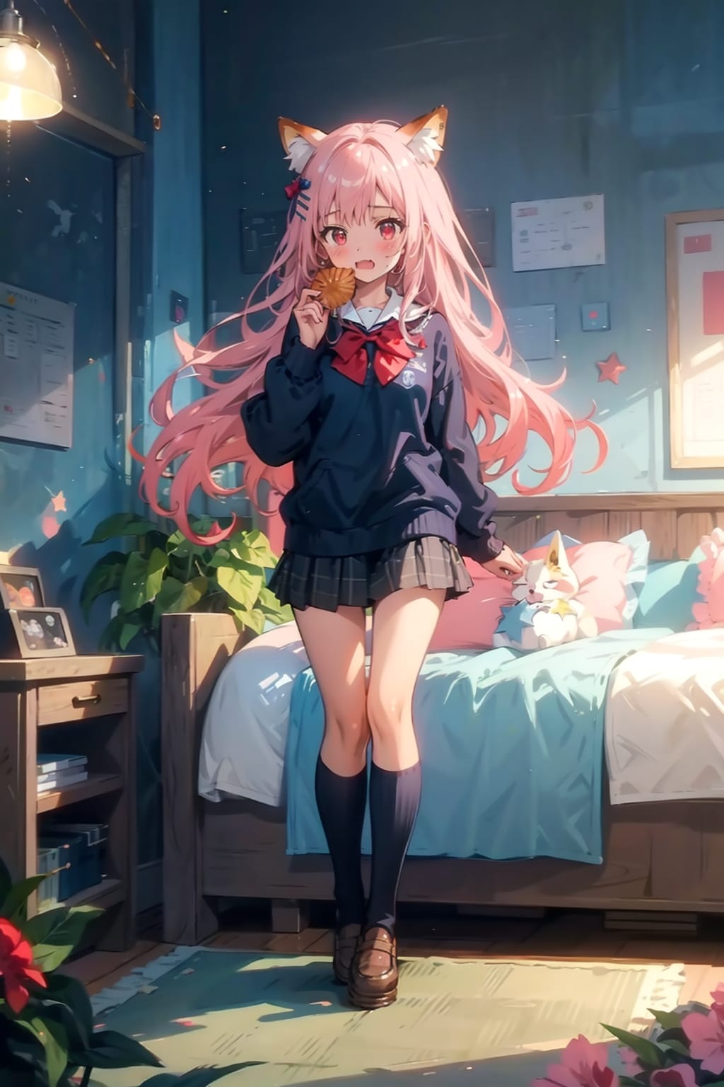 今日の狐耳娘