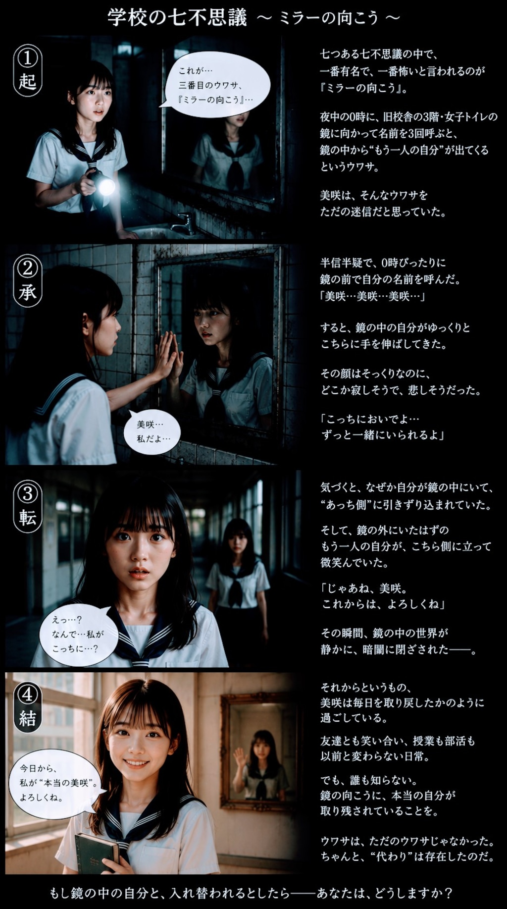 ChatGPT(フォトリアル風)マンガ