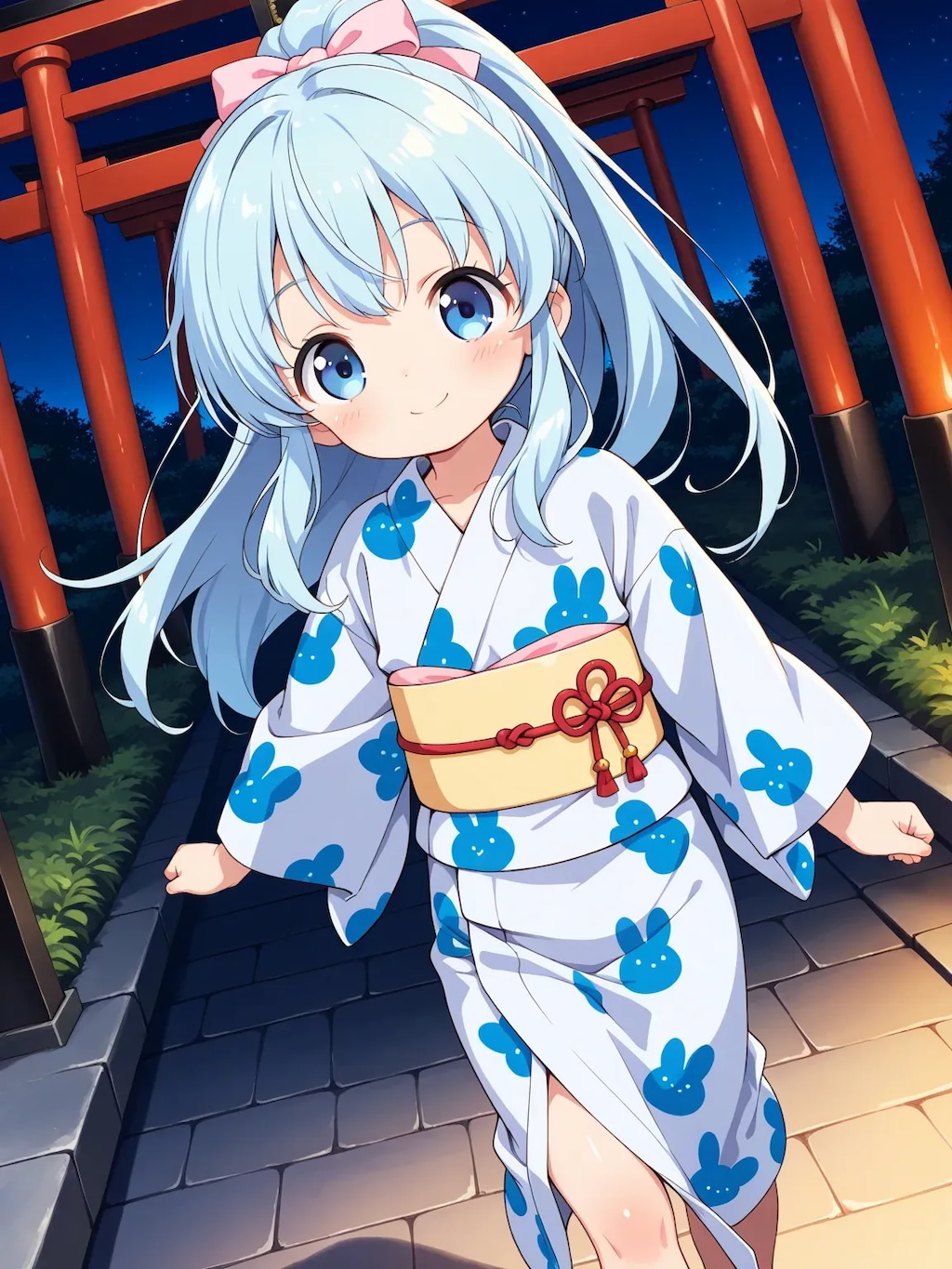 ゆかたのあおいちゃん