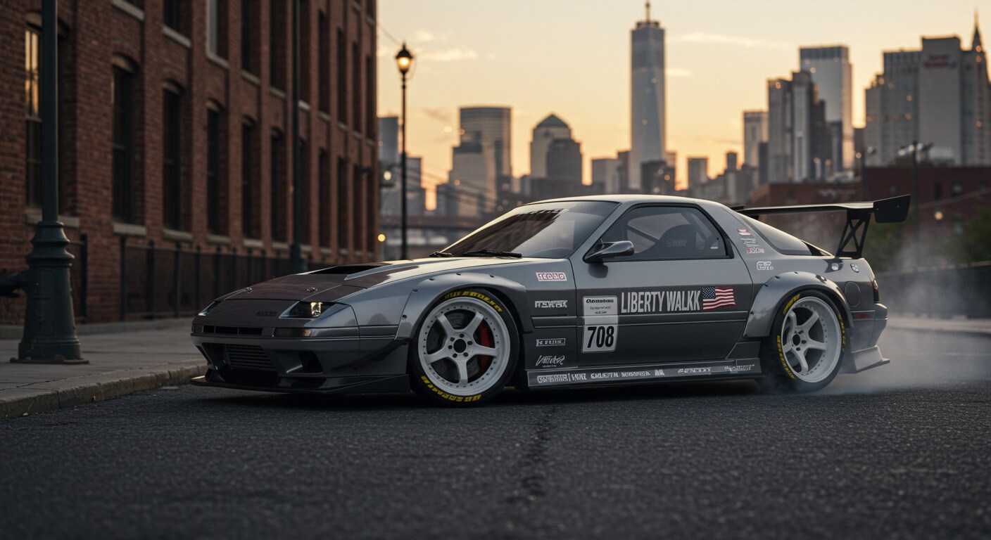 リバティーウォークFC3S | の人気AIイラスト・グラビア