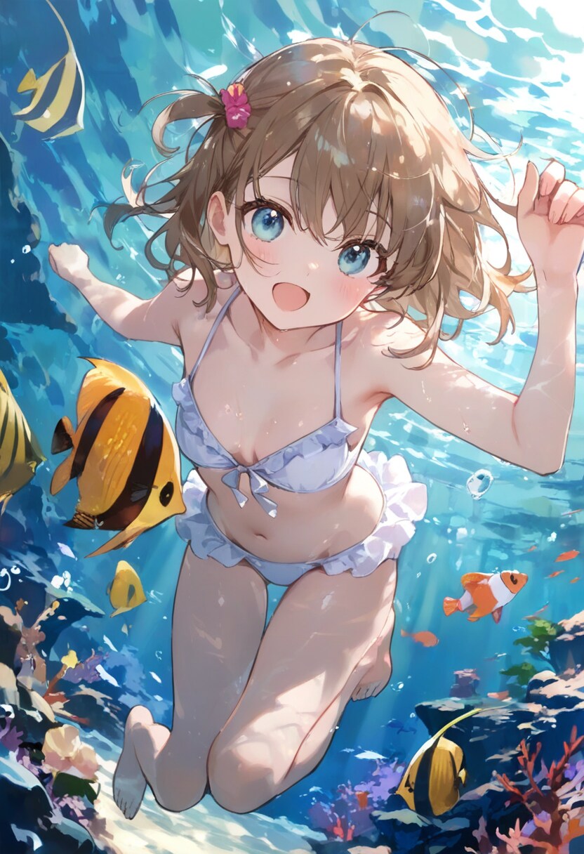 under the sea(水彩タッチ)(6)