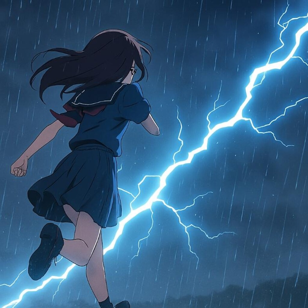 飛び出していけ雨中の彼方