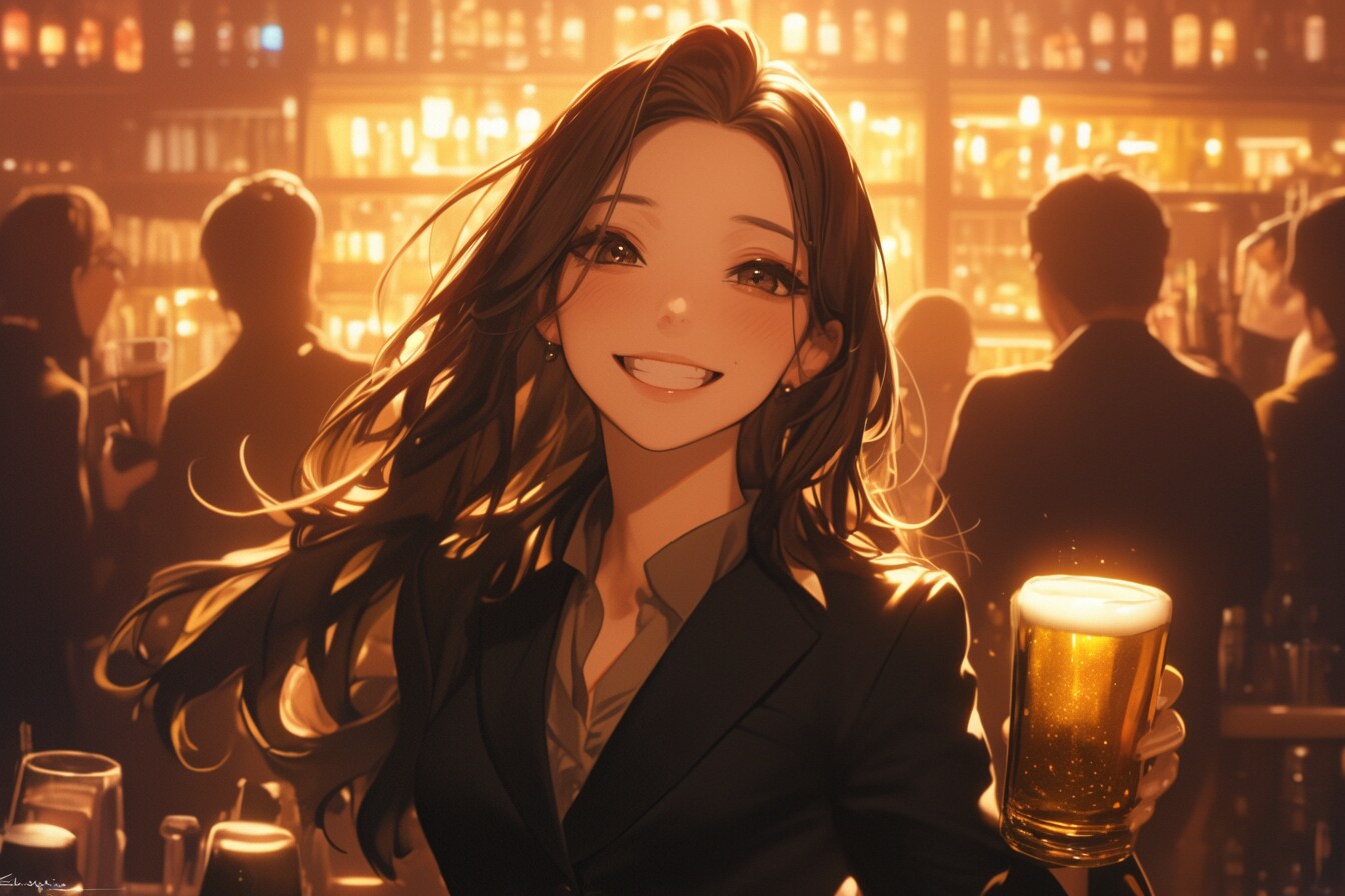 乾杯‼️🍻✨185 | の人気AIイラスト・グラビア