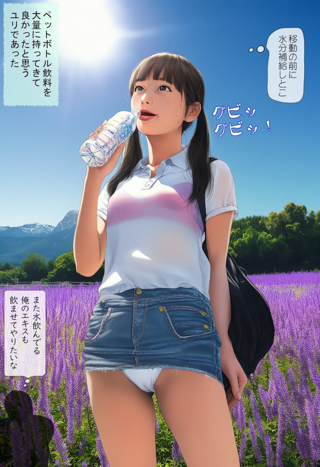 ハイカーガール06：森を目指して
