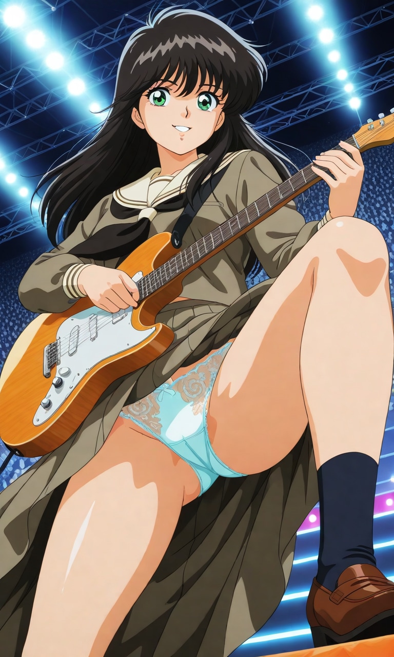 ギターとパンツと女の子