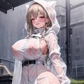雨の日は変態さんが現れる♥ 3枚目
