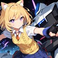 猫耳少女が様々なロボットを駆って大活躍 3枚目