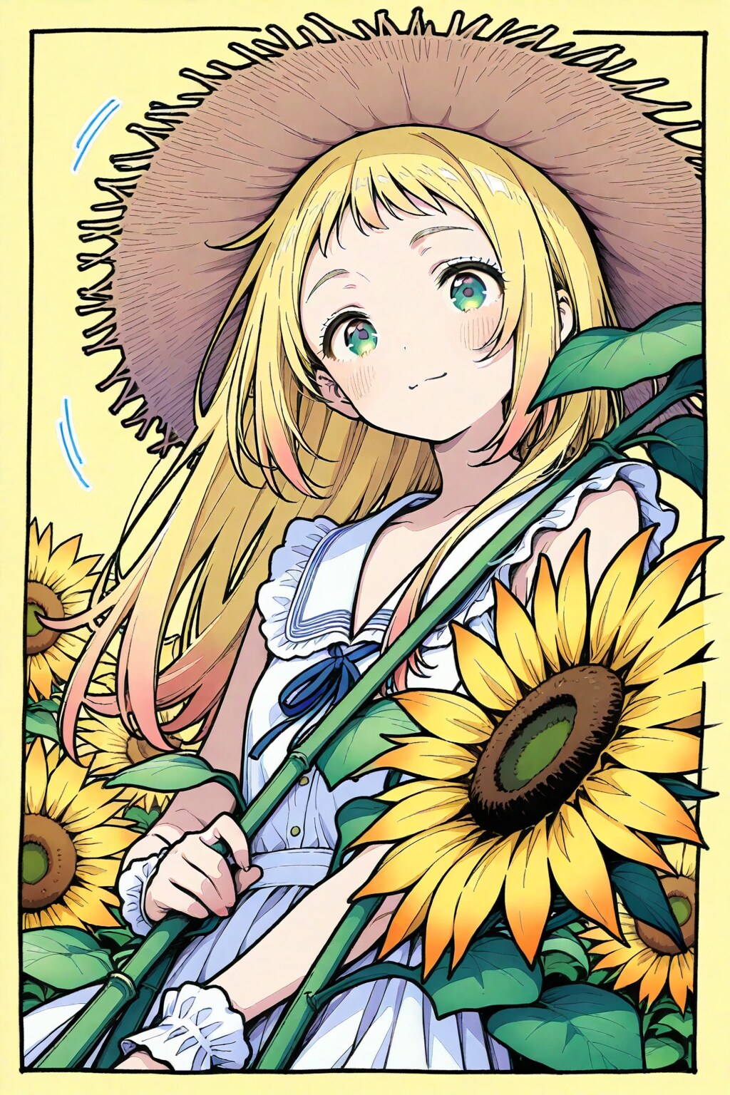 sunflower girl | の人気AIイラスト・グラビア