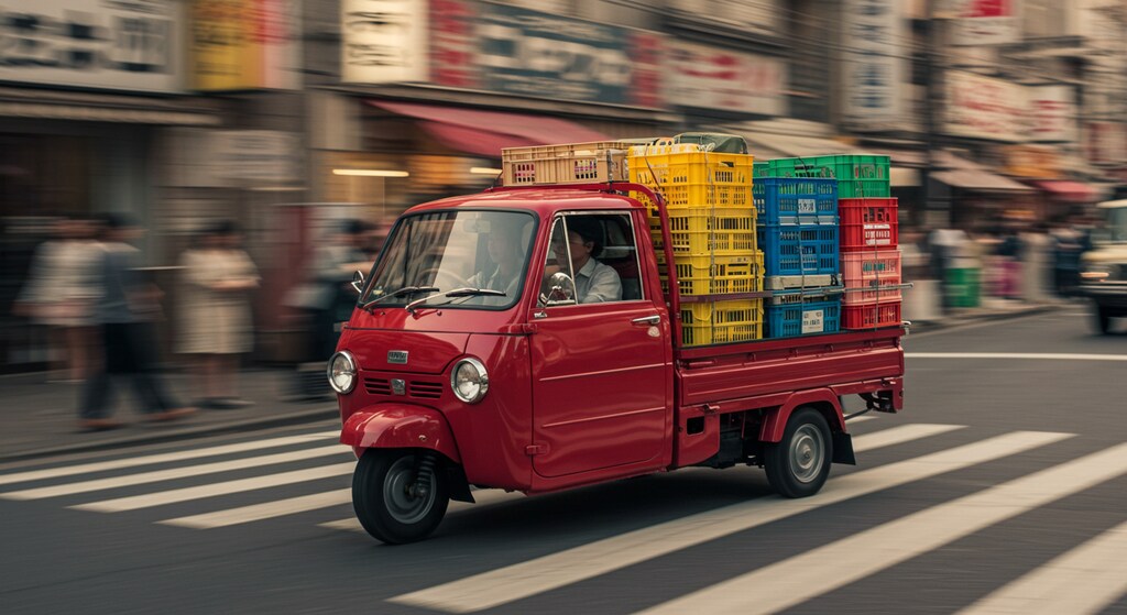 オート三輪トラック