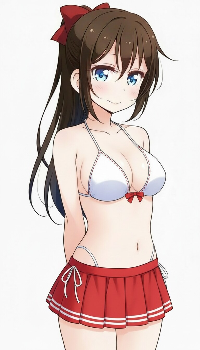 桜坂しずく 巫女ビキニ