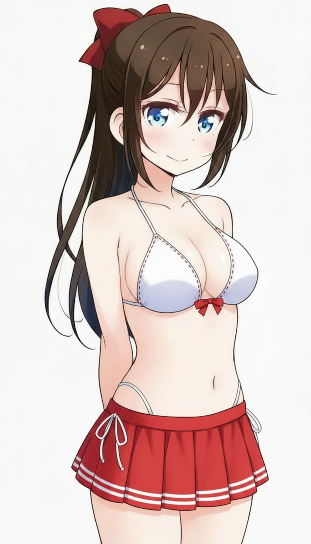 桜坂しずく 巫女ビキニ