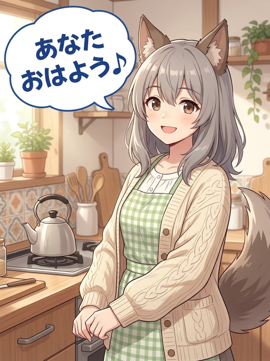 あなたおはよう〜♪