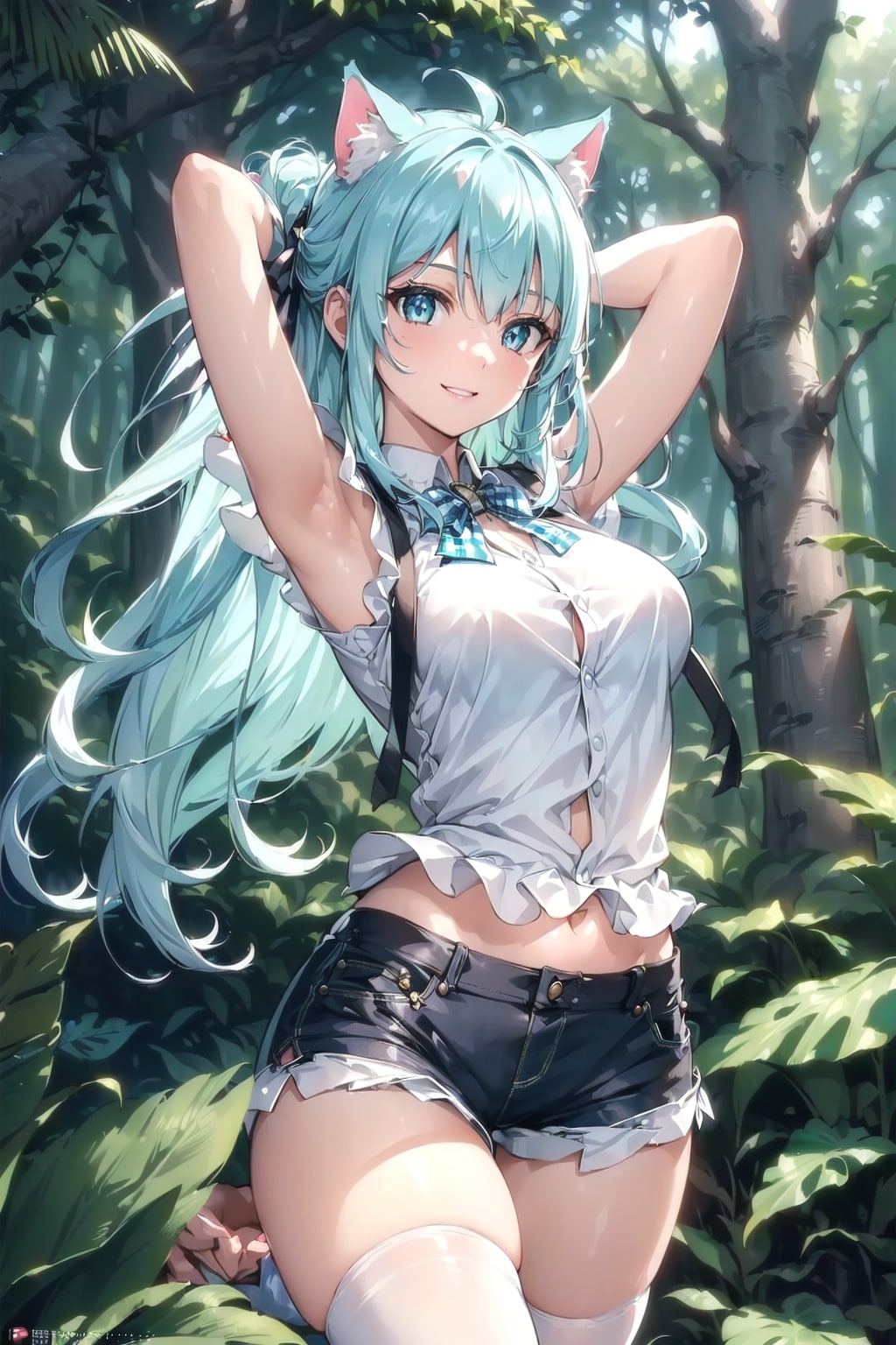 ㊗️210,000いいね到達記念🎉🎊「森の絶対領域」🐱