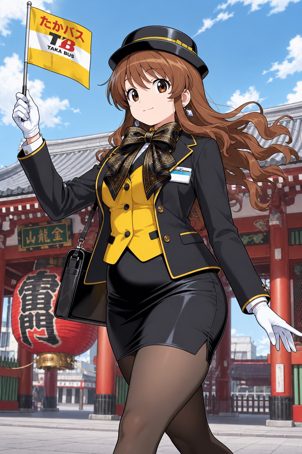 バスガイドさん | の人気AIイラスト・グラビア