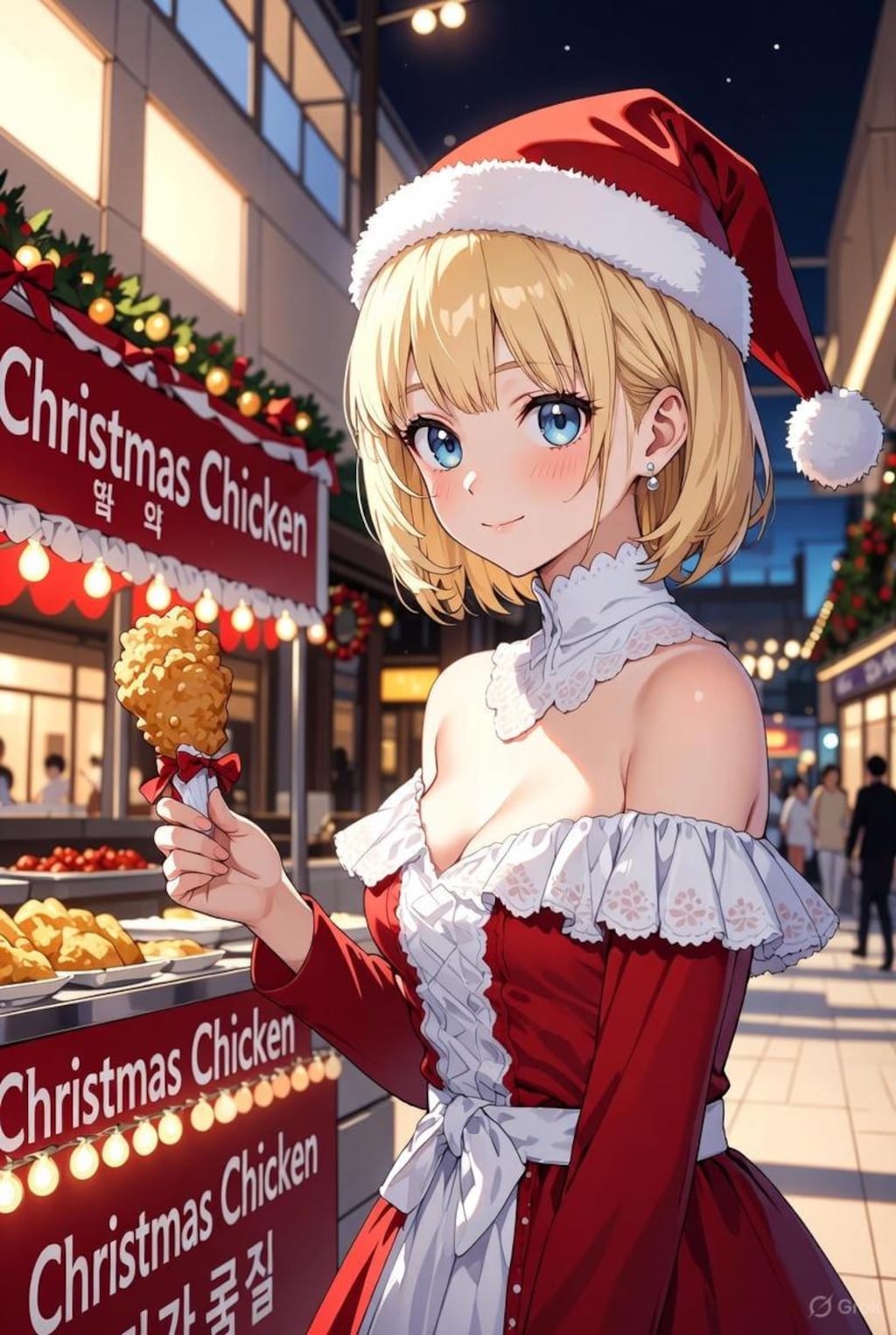 フリルドフライドチキンでーす