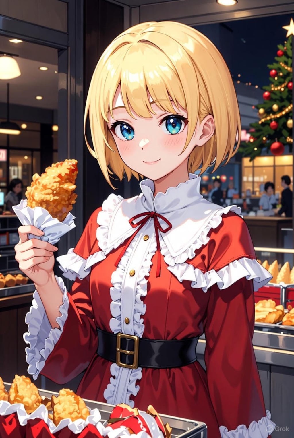 フリルドフライドチキンでーす