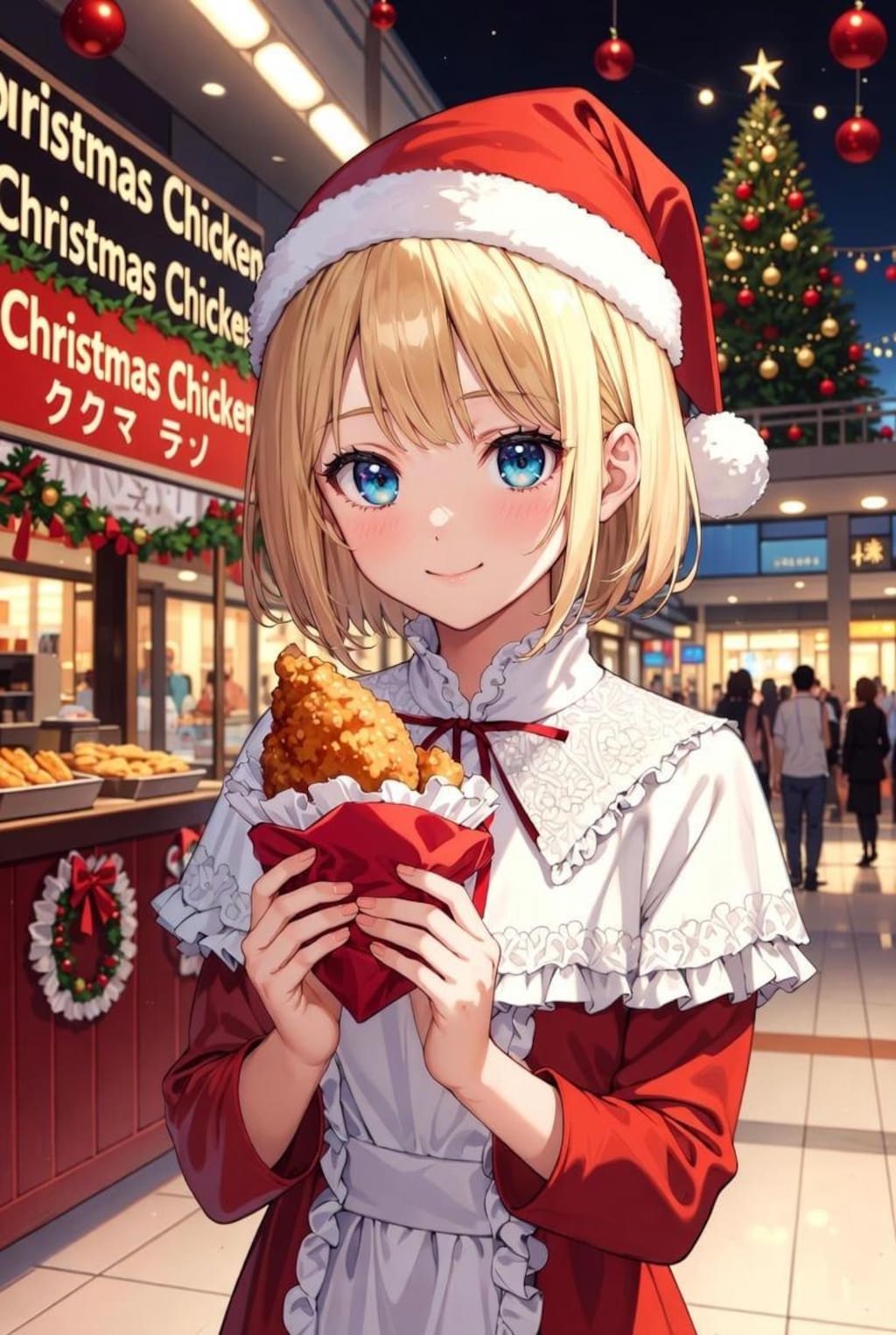 フリルドフライドチキンでーす