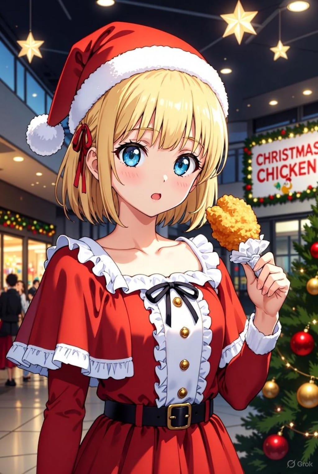 フリルドフライドチキンでーす