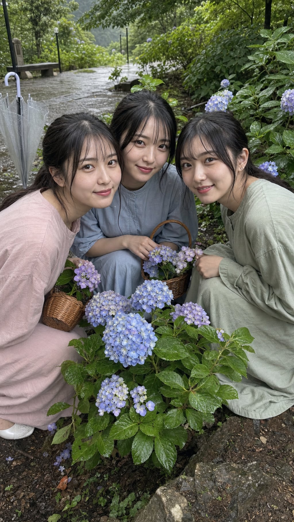 Friendship in Lavender and Blue