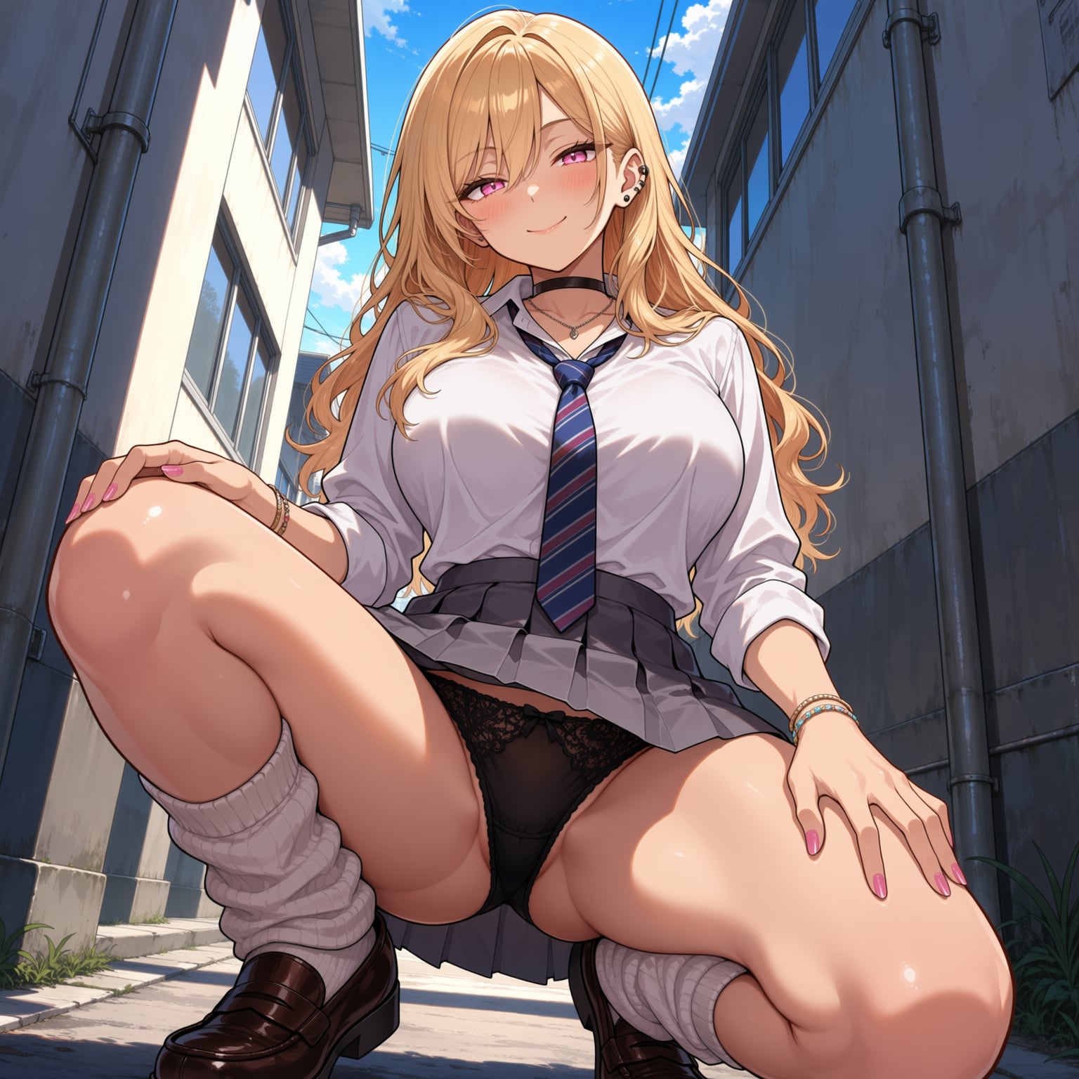 開脚おパンツ