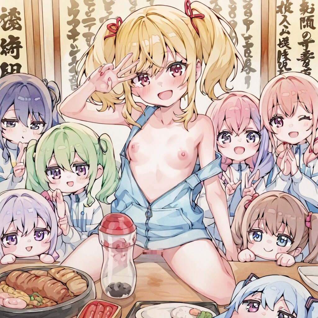 居酒屋半裸ガール