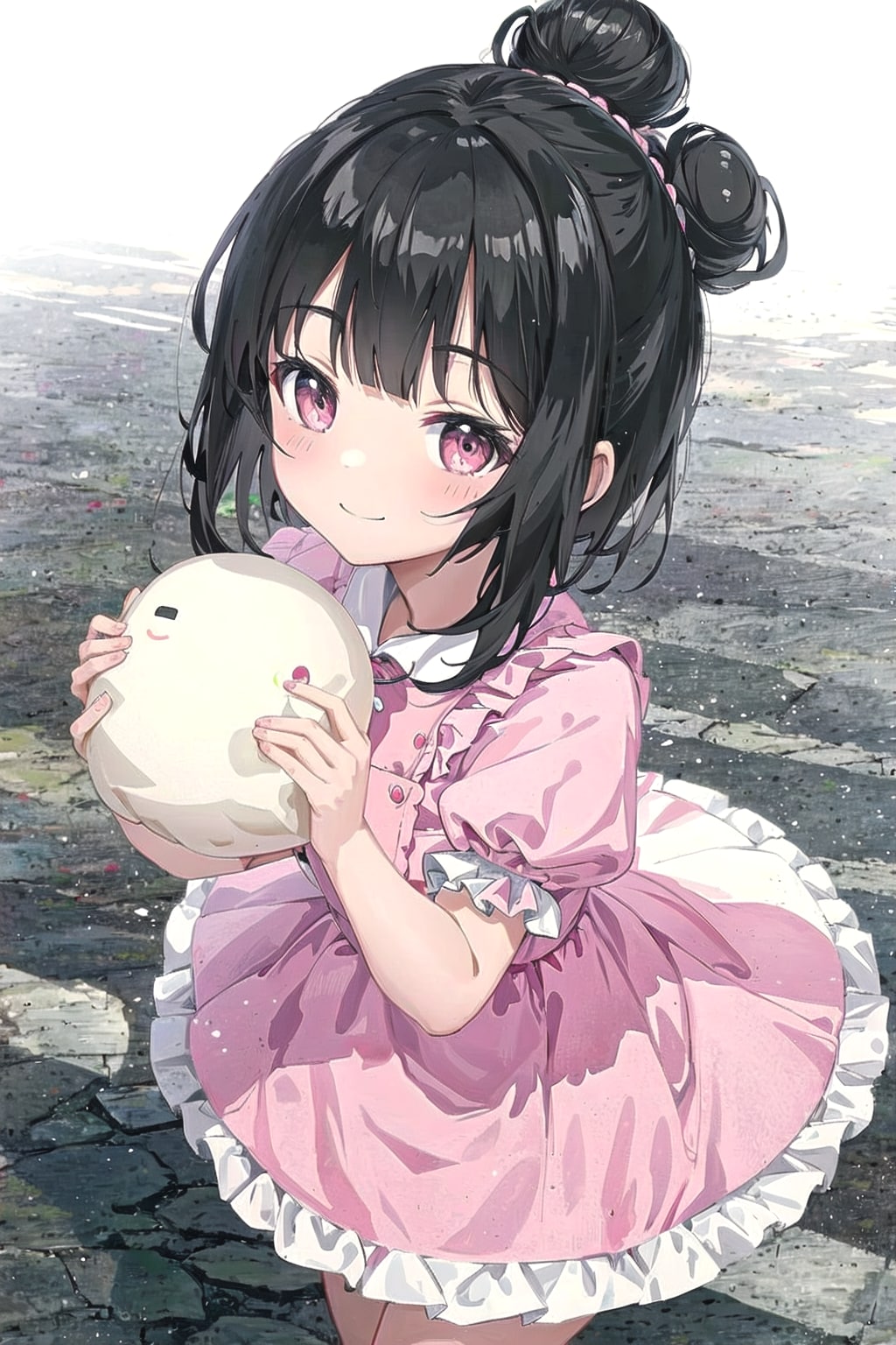 はんぶんこしてもらったのです