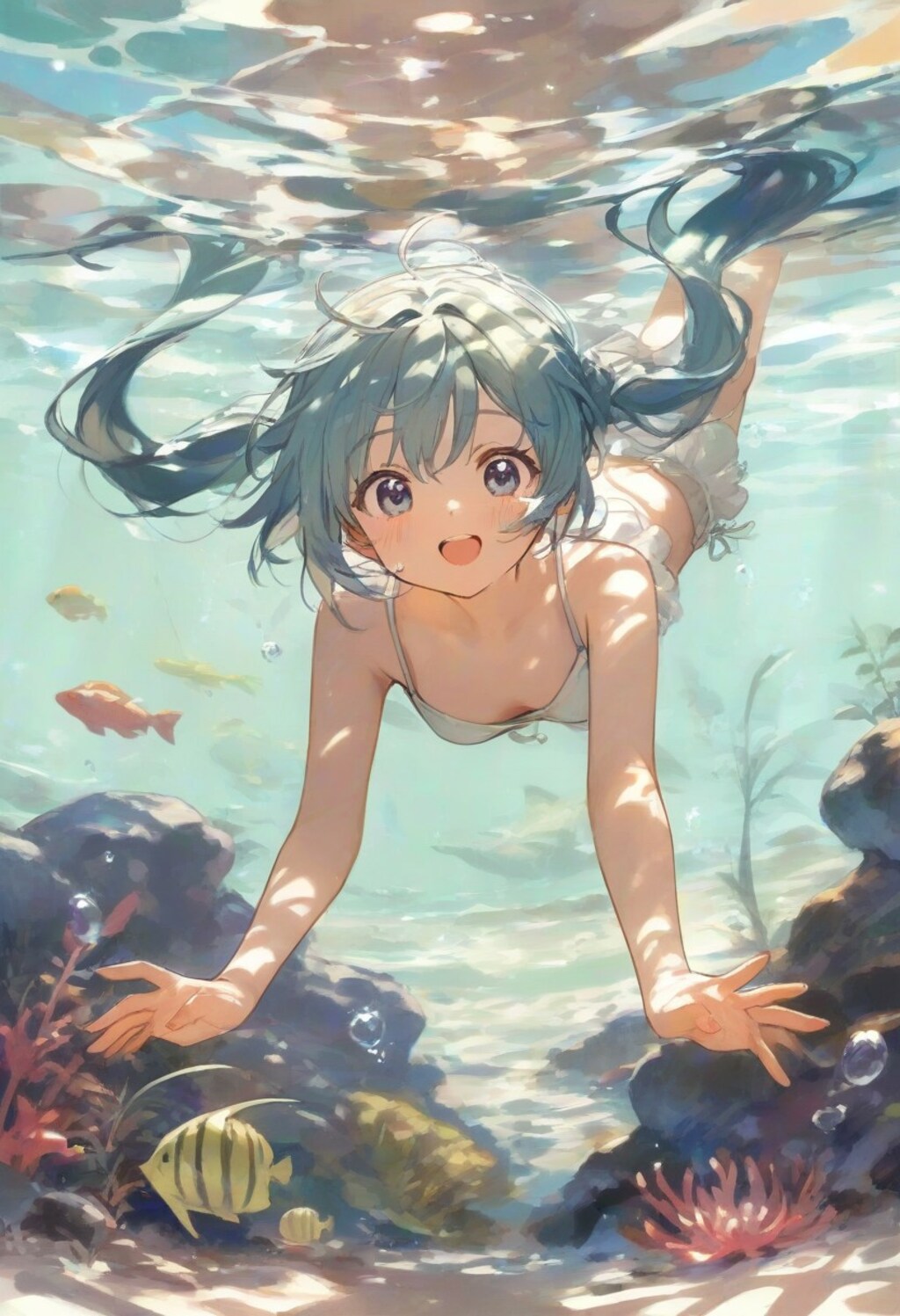 under the sea(水彩タッチ)(15)