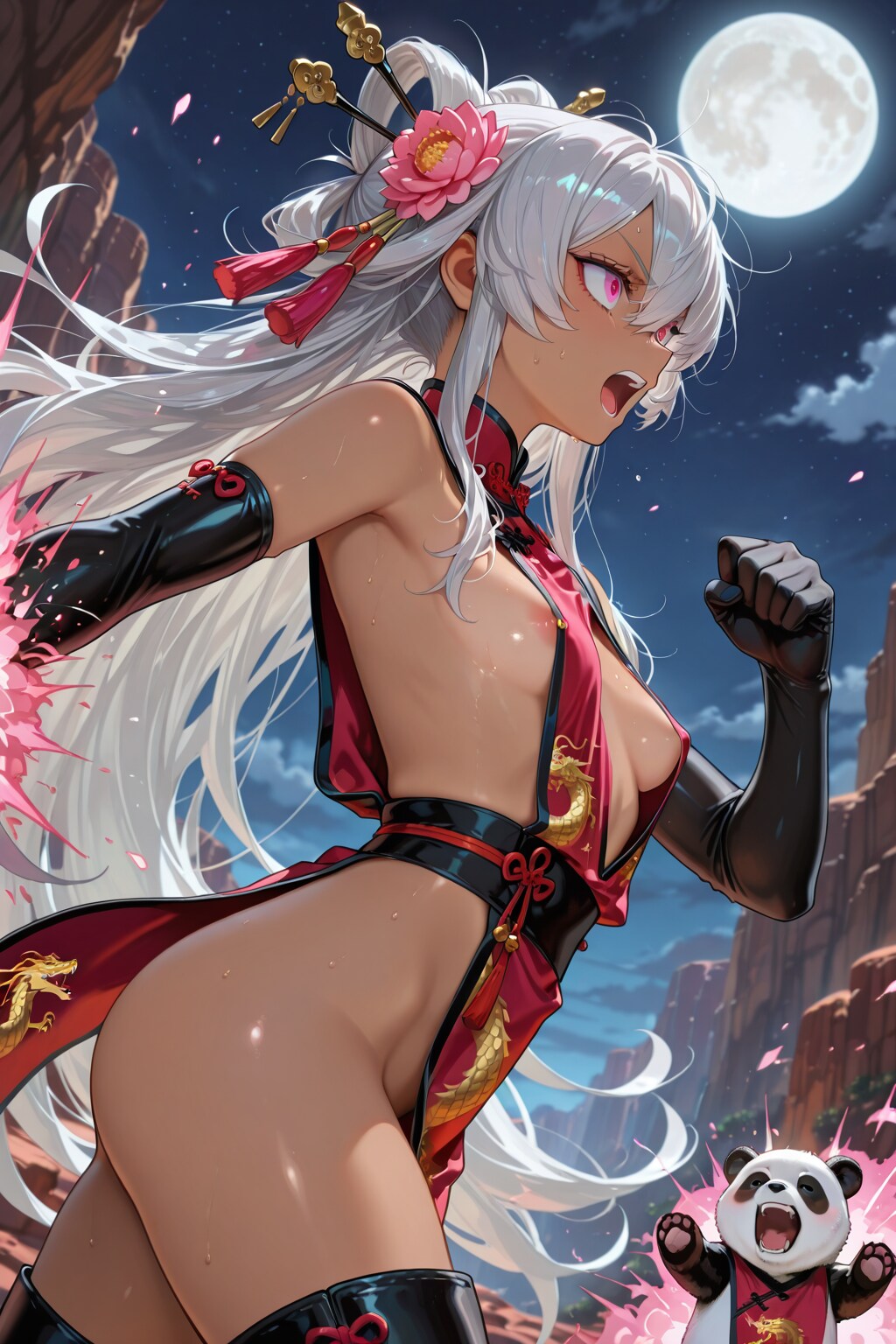 【おまけ】パンダだって着用