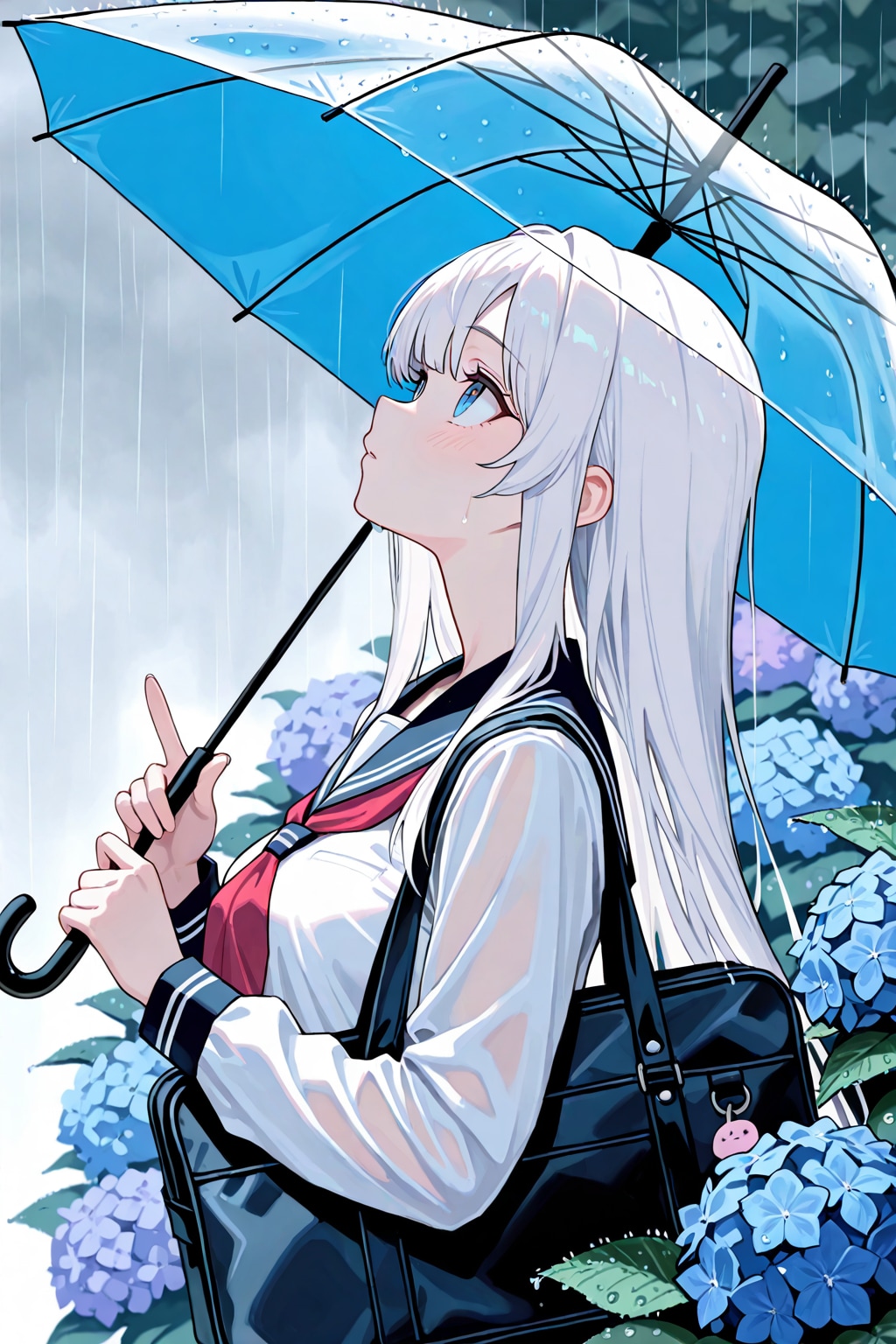 雨の日LILYちゃん