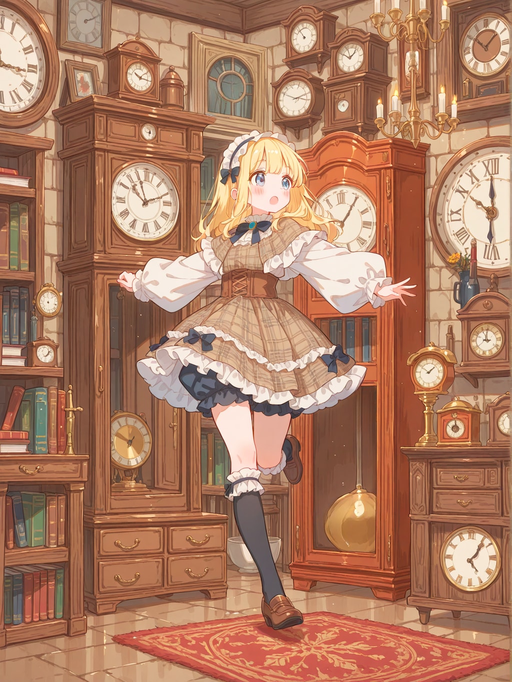 不思議な時計の館からの脱出