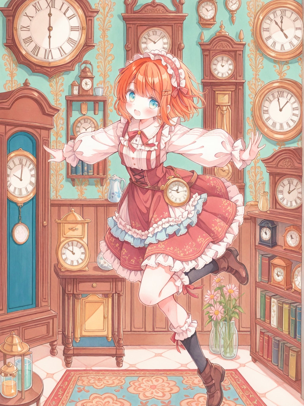 不思議な時計の館からの脱出