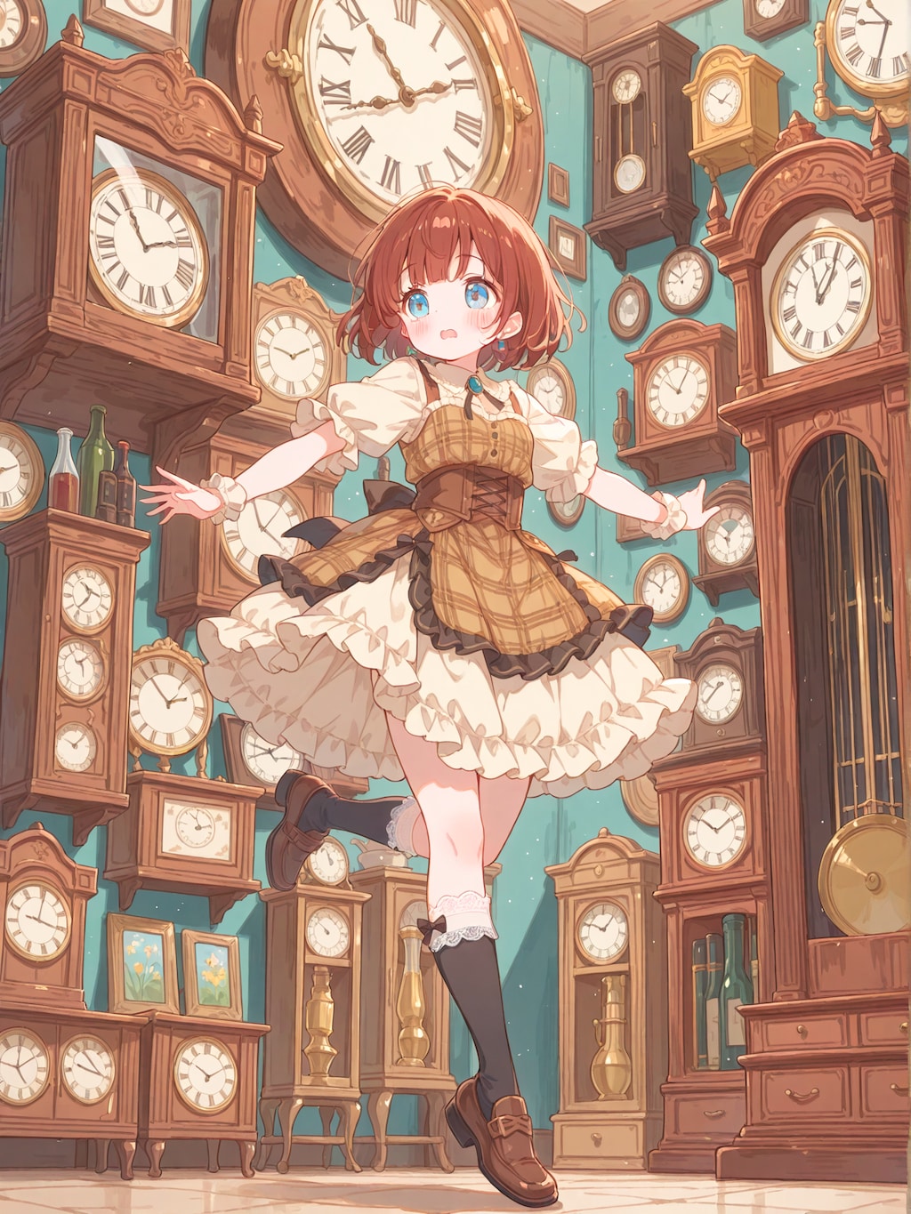 不思議な時計の館からの脱出