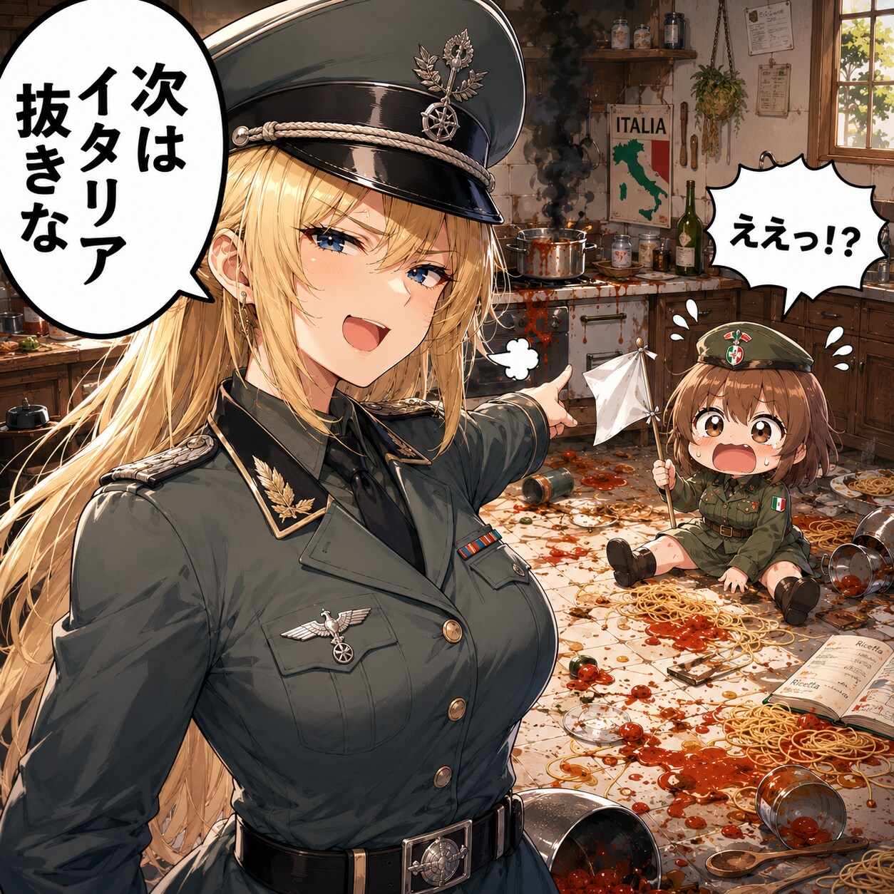 次はイタリア抜き | の人気AIイラスト・グラビア