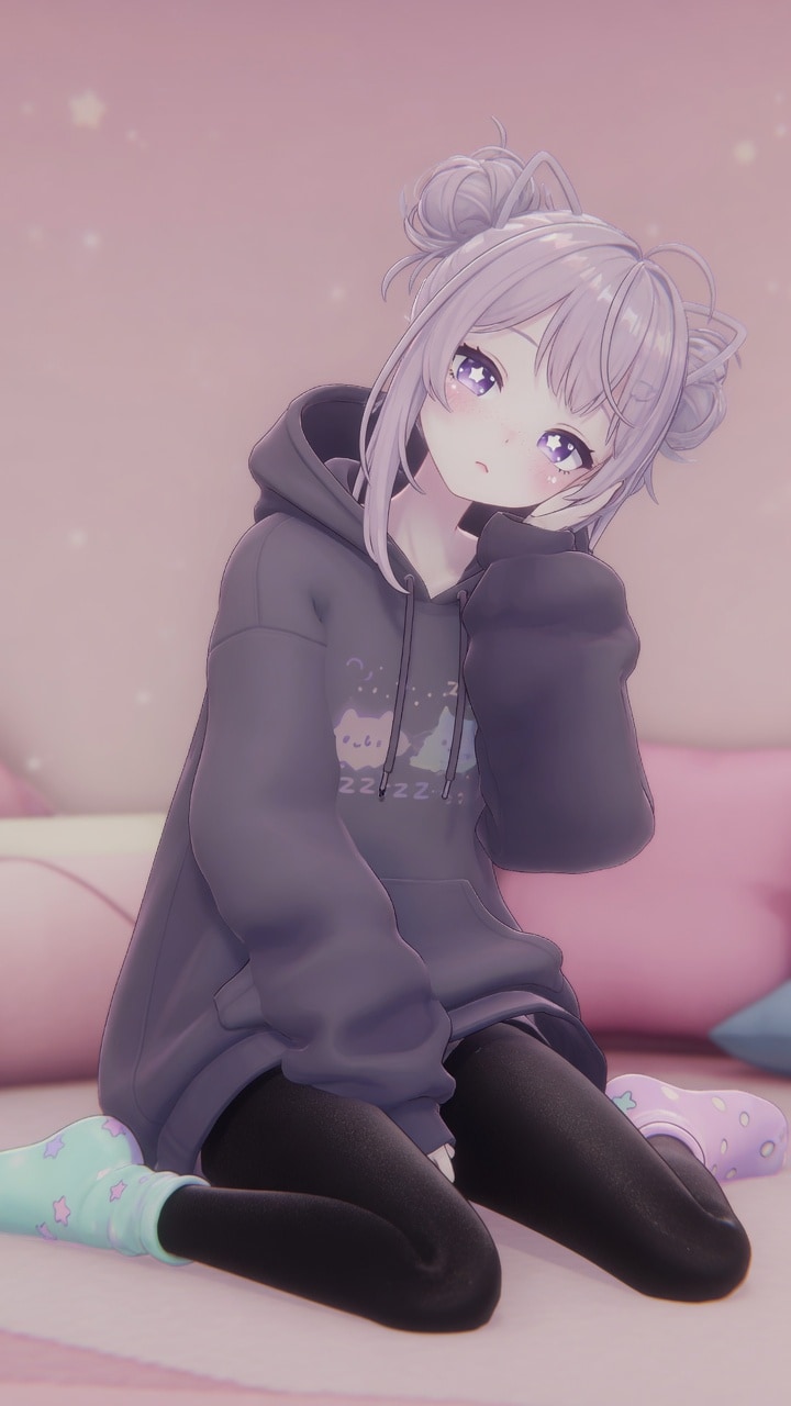 お団子ヘアも良いね！ | の人気AIイラスト・グラビア