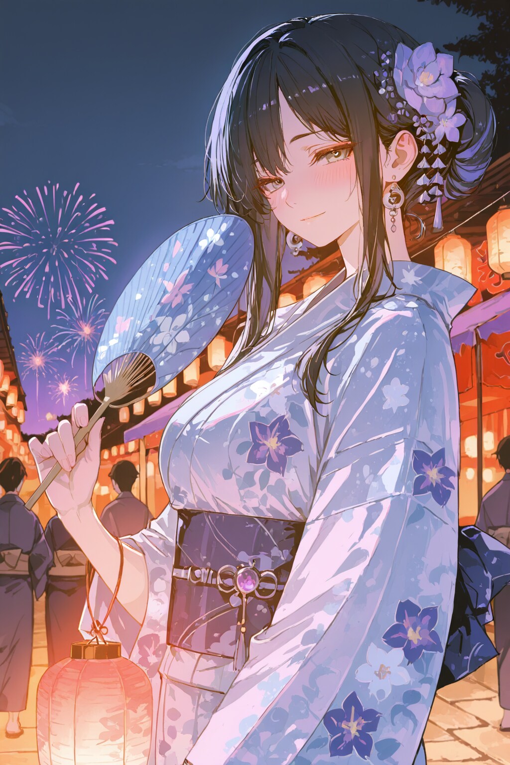 あっ、花火大会始まったよ