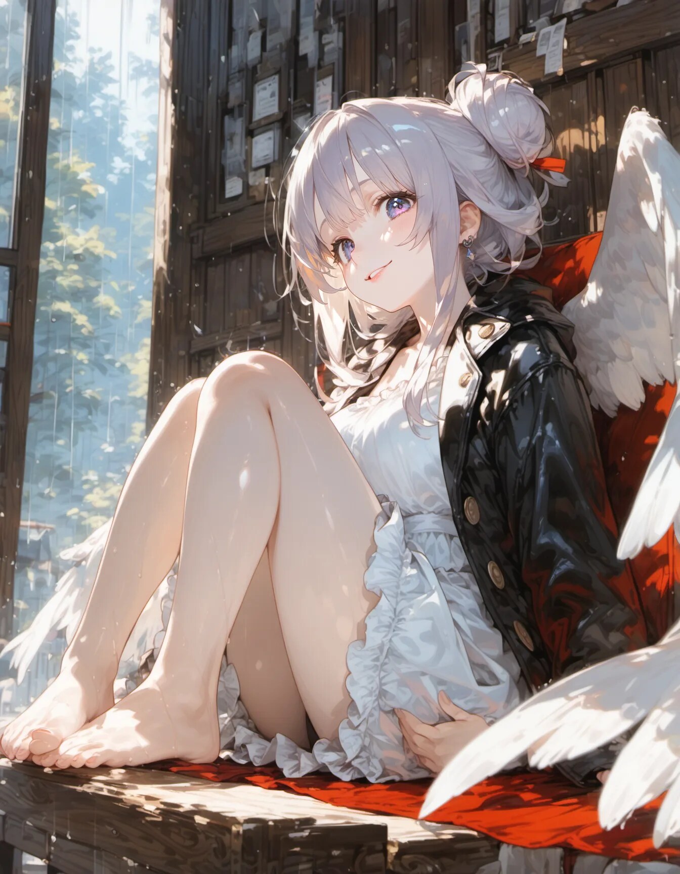 Feathers in the Sunlit Archive