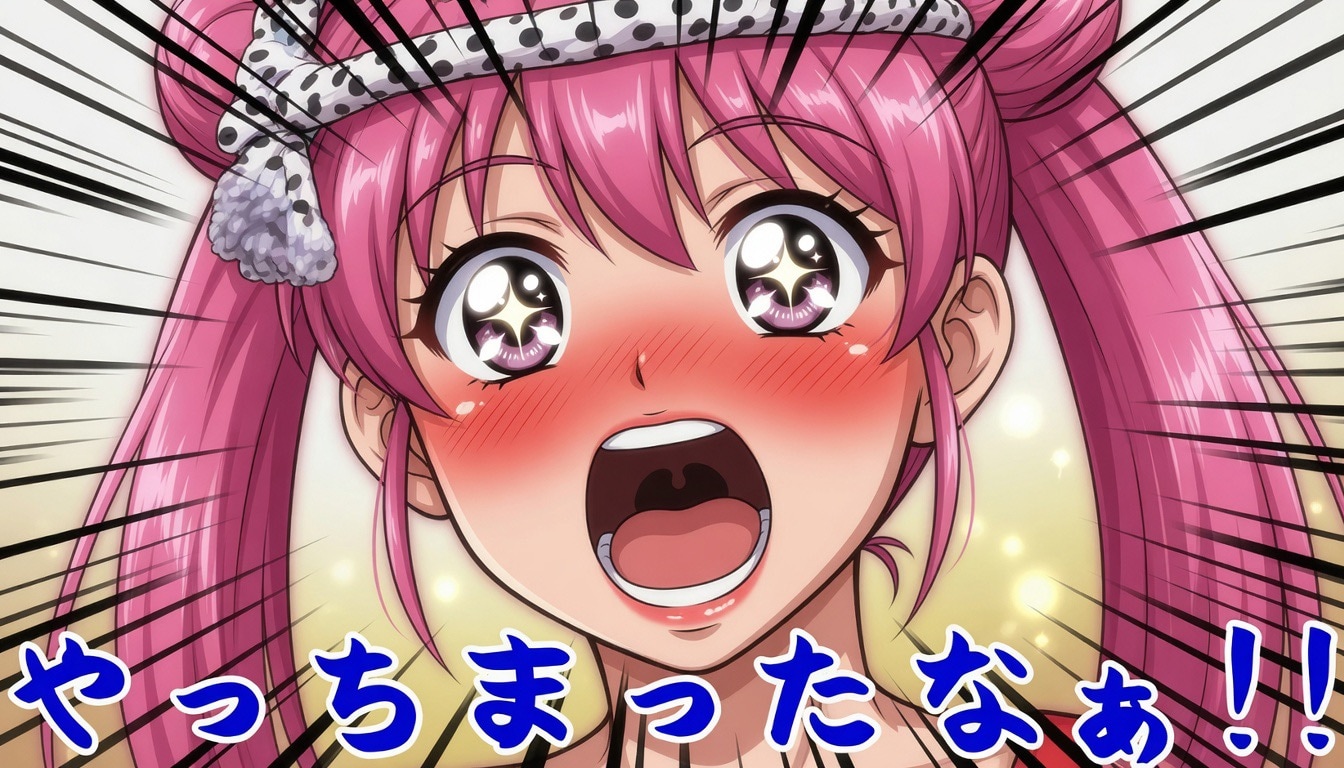 なぁ〜にぃ〜！？やっちまったな！！