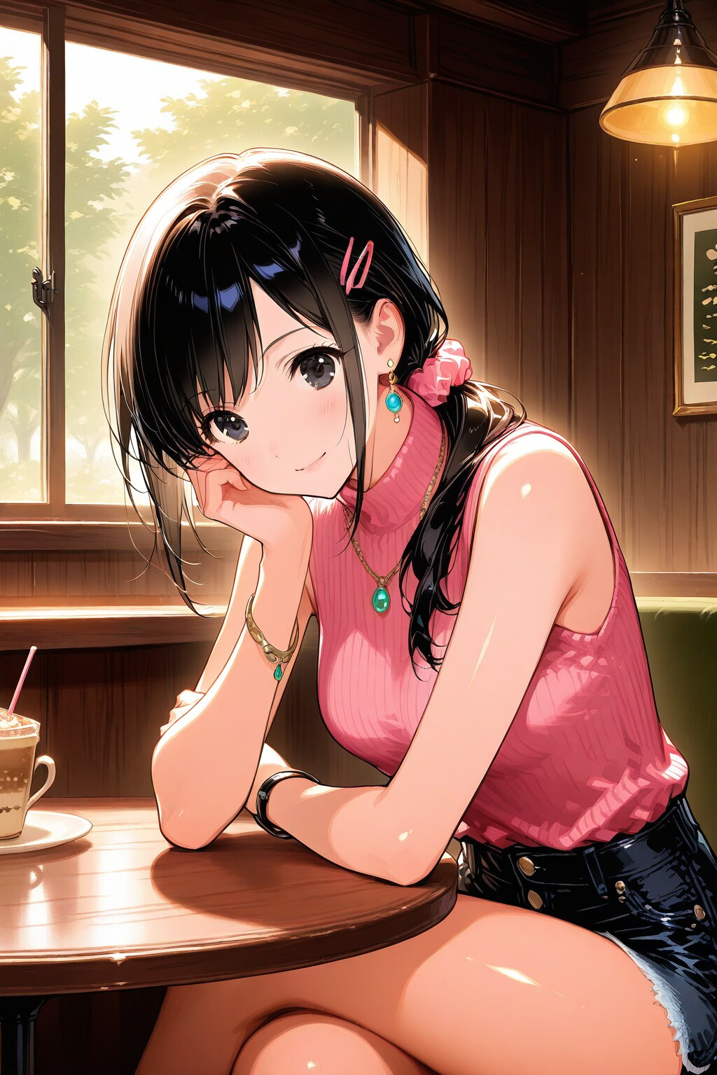 喫茶店の長女ちゃん🌸✨