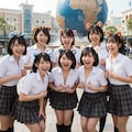 遊園地おふざけ写真 4枚目