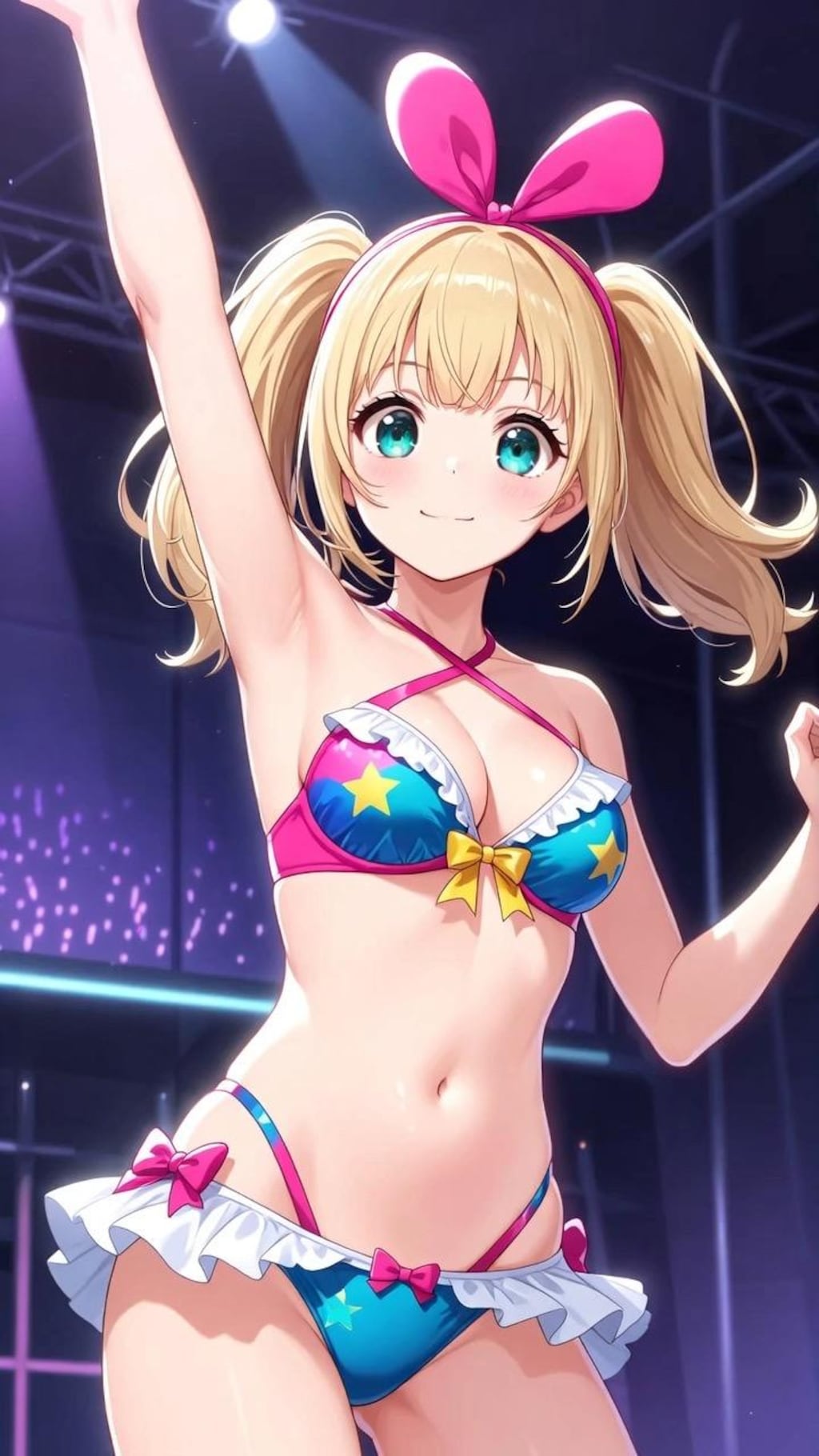 歌うアイドル