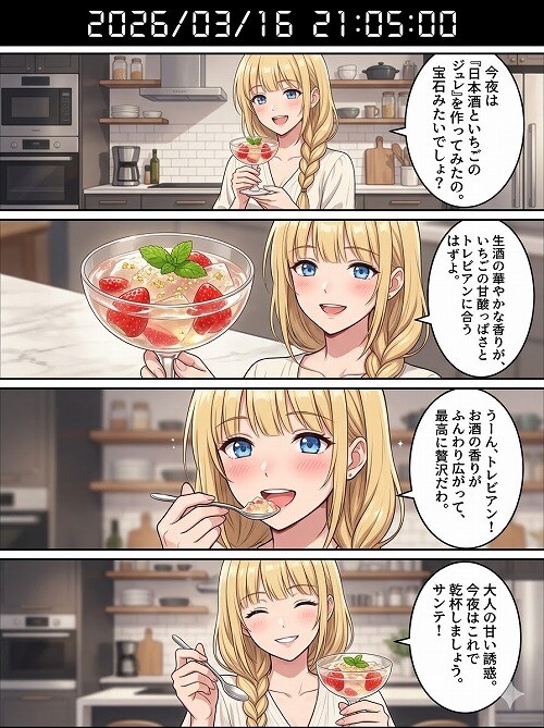 生酒のいちごゼリー