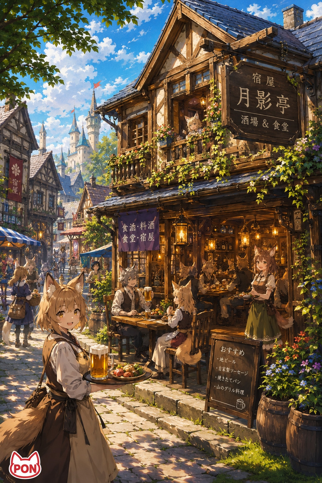 ケモミミの街で1か月ワーホリしたい！