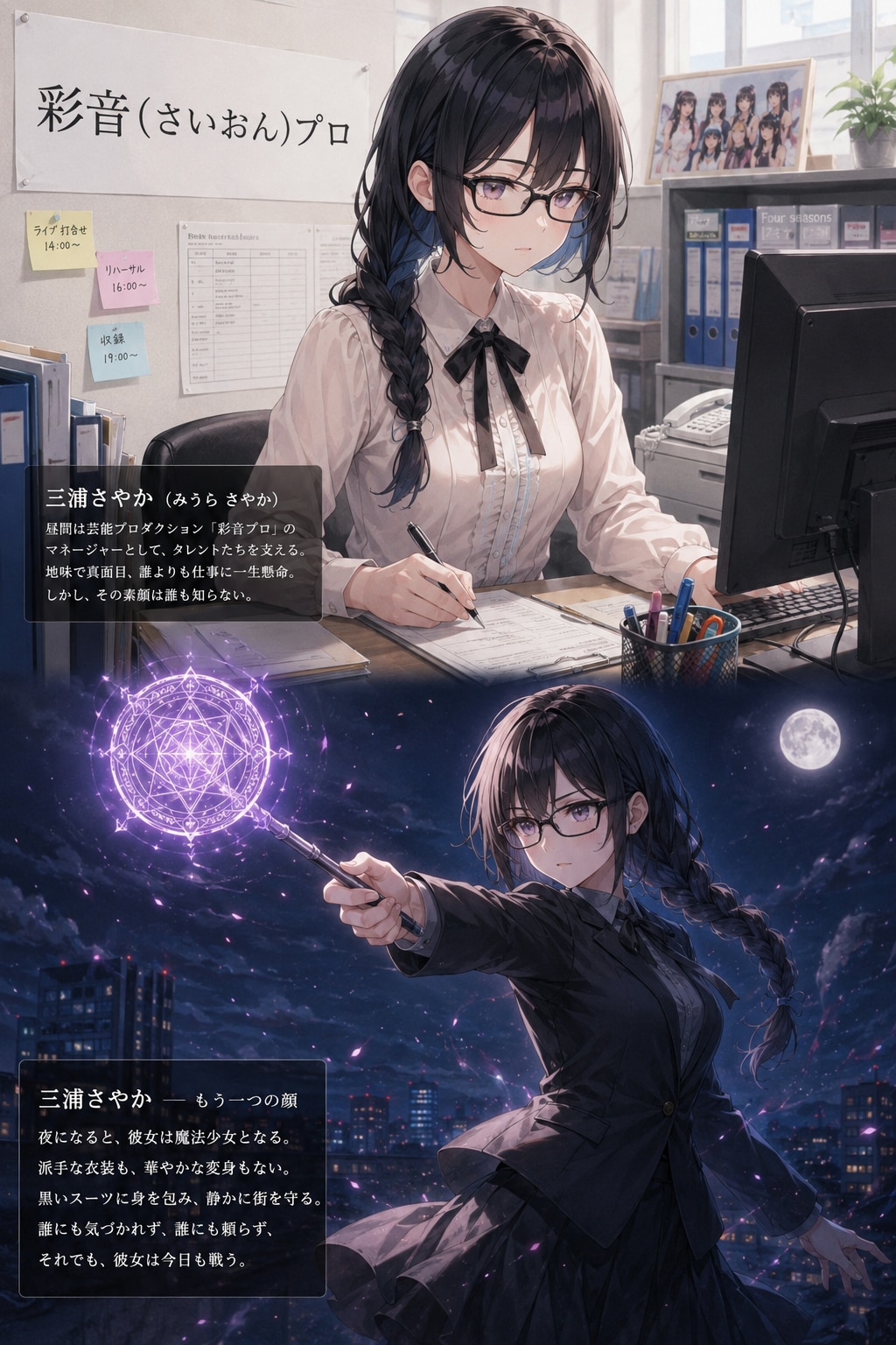 アラサー魔法少女三浦さやかマネージャー