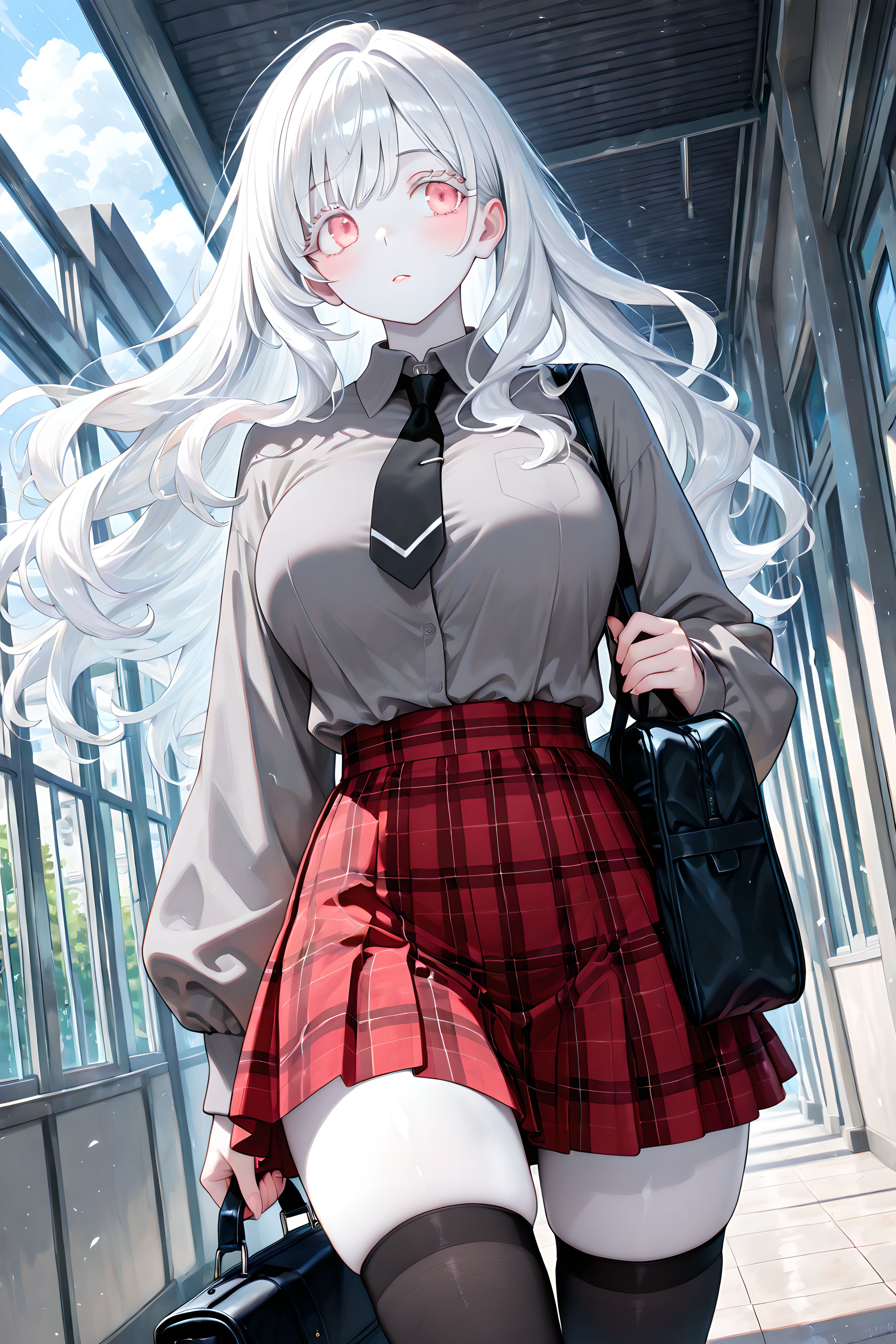 色白パッチリお姉さん
