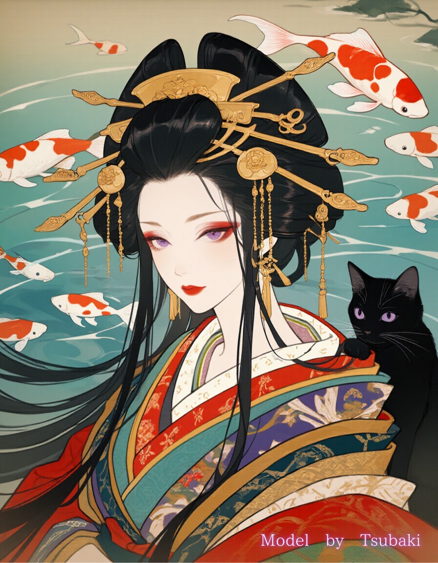 『艶ノ呪（えんのじゅ）～花魁祓い帖～ 宵月編』［浮世絵風］