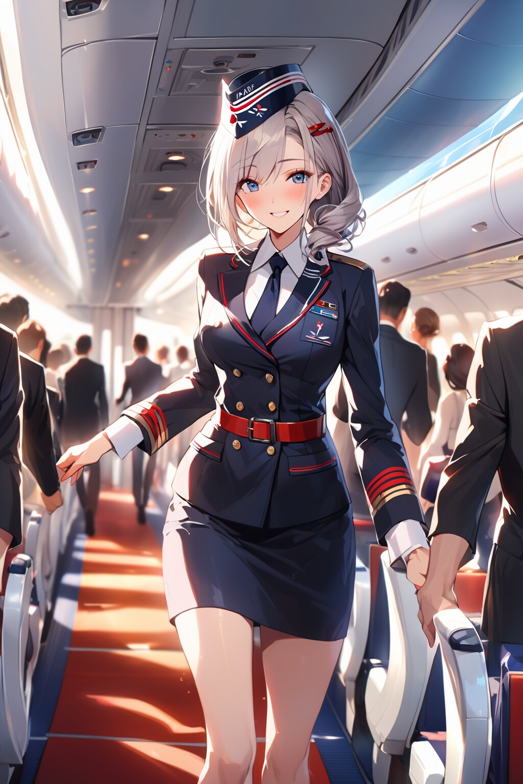 未来のエールフランスCAちゃん
