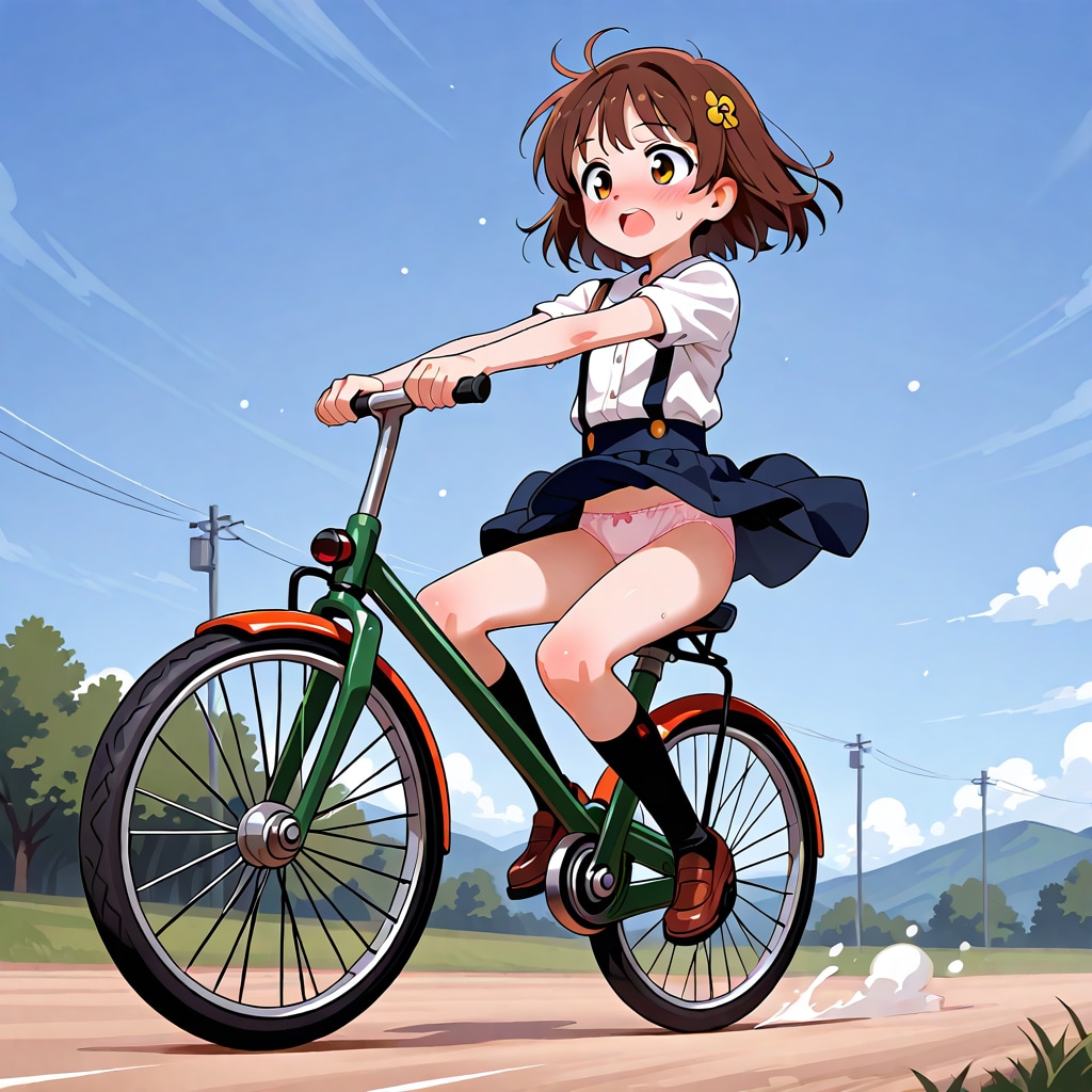 自転車とパンツ