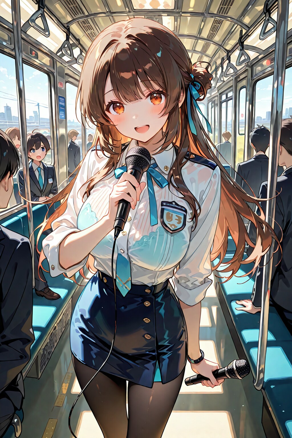 バスガイド…？